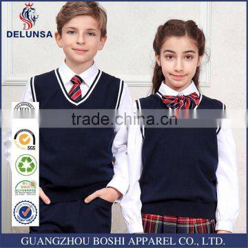 Factory Wholesale Price School-uniform Sample School Uniform