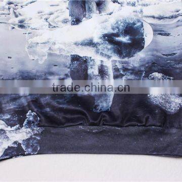 High Quality Fashion Style 100% Polyester Printing Men Fleece Sport Jacket photo-3