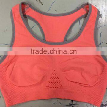 American Double Layer Seamless Racerback genie sports bra