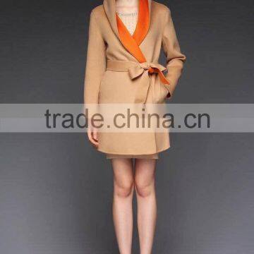 100% Hand Made 100% Wool Winter Women Coat photo-5