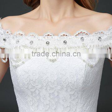 MGOO Customized Made High Quality Vintage Church Wedding Dress Romantic Bridal Speical Day New Models photo-6
