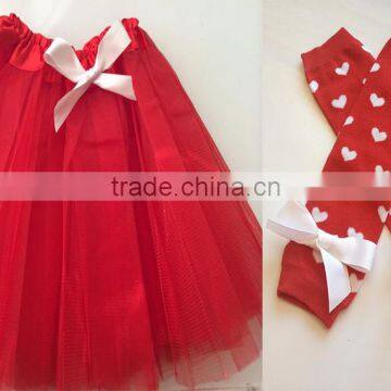 Baby Puffy TuTu Pettiskirt Set Baby Tulle Baby Girls Skirts Christmas Wear