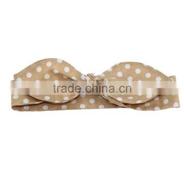 Wholesale Baby Polka Dot Hair Accessories Kids Bowknot Headband