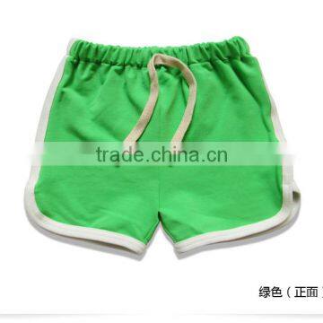 Top Quality Custom Apparel Cheap Quick Dry 100 Cotton Plain Children Sports Shorts