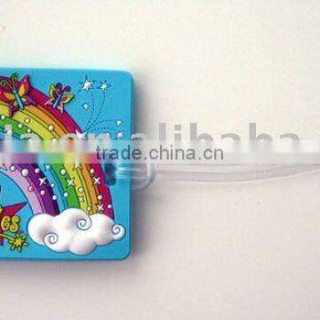 3D soft plastic bag tag