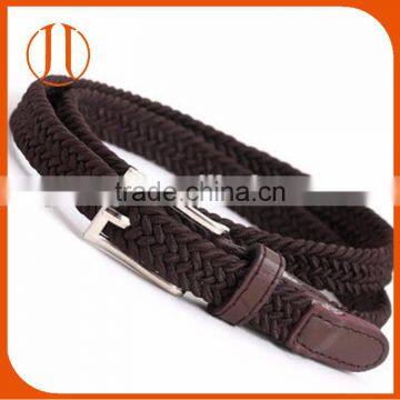 Hot sale ladies elastic fabric belt cool girls timming belt