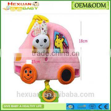 Popular Soft Creative Musical Pull Animal Shaped Baby Hanging Toy photo-2