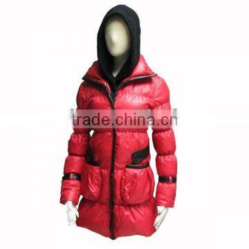 Waterproof & Breathable long ladies down Jackets