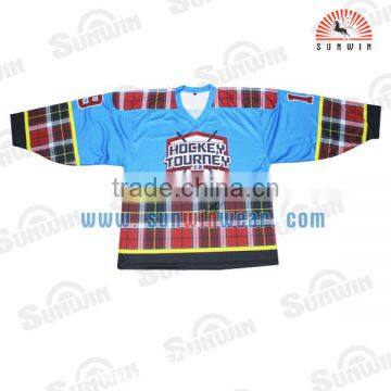 High Quality Full Sublimation International Ice Hockey Jersey photo-3
