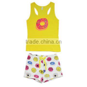 high quality Summer nightwear printing pajamas