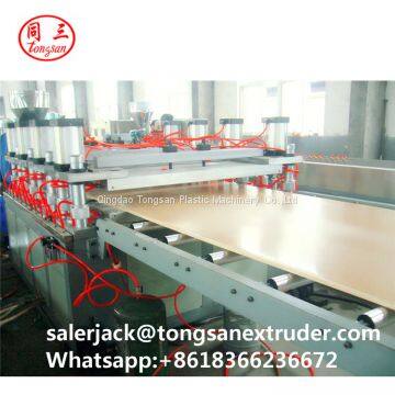 2017 New Design WPC PVC foam board extrusion machine