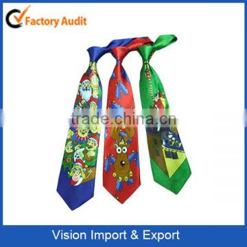 party cosmetics Chirstmas items necktie colorful neckwear