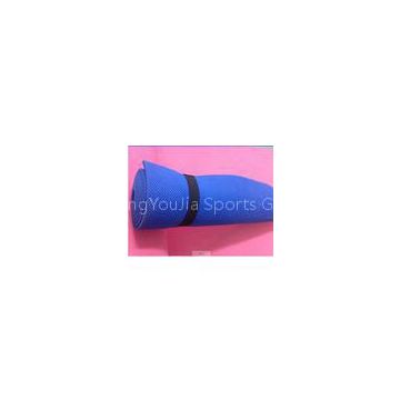 Blue Yellow High Elastic EVA Foam Yoga Mat For Yoga Exercises , Anti-Slip Mat OEM ODM