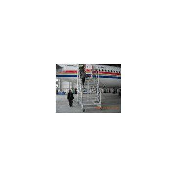 Safe Aluminum Alloy castings Aircraft Scaffolding / Landing gear maintenance platform