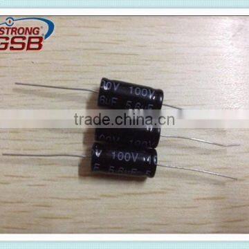 Horizontal Capacitor 5.6UF100Valuminum Electrolytic Capacitor Inventory Hot Sell High Quality photo-4