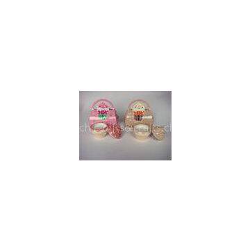 Beautiful Ice Cream Ceramic Jar Scented Candle Gift Sets With Papercard Bag