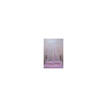 Romantic Mosquito Net With Colorful Ribands