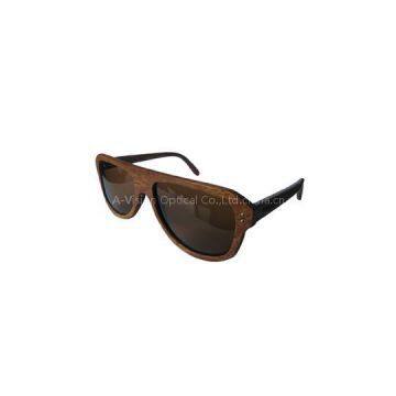 Wooden Wayfarer Sunglasses