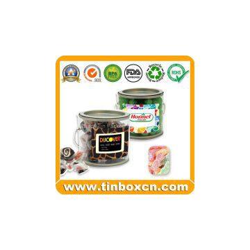 PVC Tin,Transparent Tin Box,Tin Can With Trasparent Body photo-3