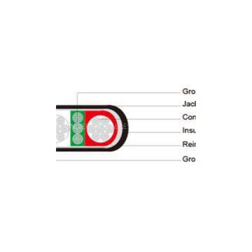 Type G-GC Three-Conductor Flat Portable Power Cable 2kV ICEA S-75-381