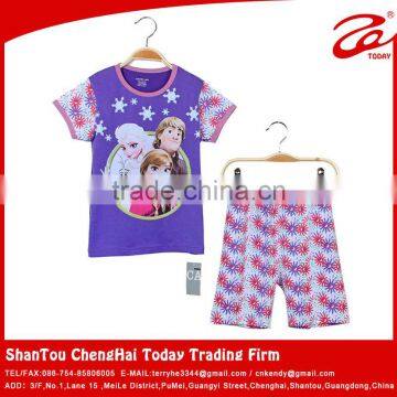 2015 kid frozen pajamas,minion pajamas