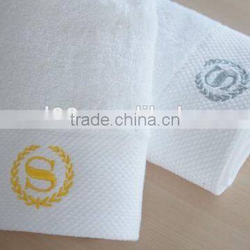 Star hotel cotton towel set with dobby border