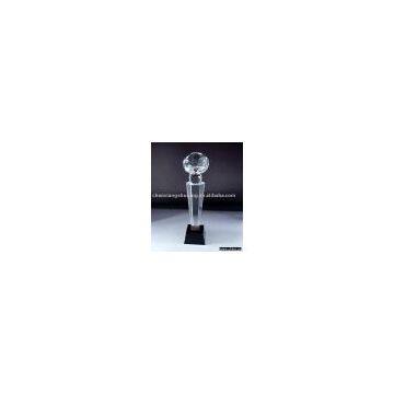 Crystal trophy ,crystal trophies,