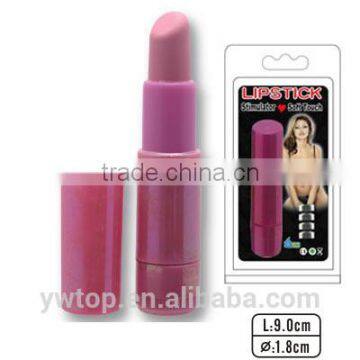 100% Waterproof Silicone Lipstick Vibrator Portable 9*1.8 cm