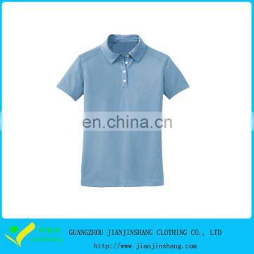 Navy Blue Plain Designed Polyester Dry Fit Golf Shirt With Custom Logo photo-4