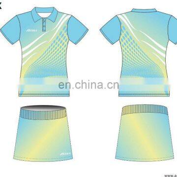 full dye sublimation women polyester volleyball jersey