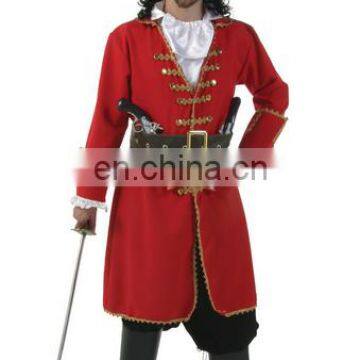 Beautiful blackheart pirate costume funny party cosplay costume AGM2444