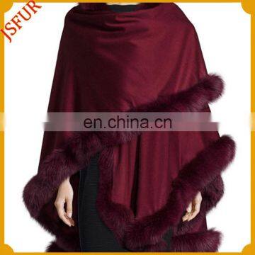 Customized Colour Real Rabbit Fur Women Manteau