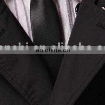 Double-breasted Winter Black Long Coat Mens Spring Windbreaker photo-4