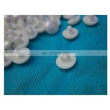 FAKE PEARL BUTTON 1 HOLE BUTTON FOR BAGS TALL FEET BUTTON FOR FASHION CLOTHES photo-5
