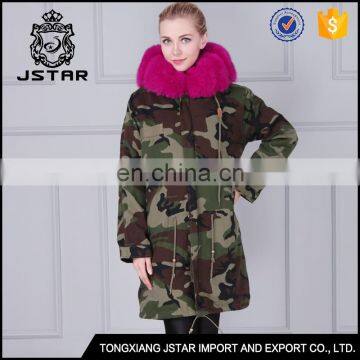 Modern and Fashionable Real Fur Trimmed Coats With Warm Hodded photo-2