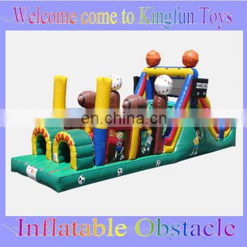 Soccer ball inflatable obstacle sport toys