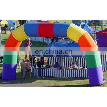 cheap advertising inflatable rainbow arch for event party sale