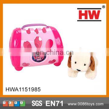 New Design Pretend Pet House Plush Best Gift For Kids