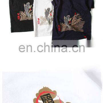 Latest Stretchy 95% Cotton, 5% Elastane Custom T Shirts Printing Crewneck Cotton Mens T-Shirt With Unique Patterns photo-3