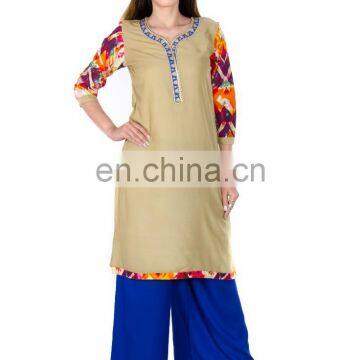 Embroidered designer 100% viscose kurti Manufacturer Jaipur India