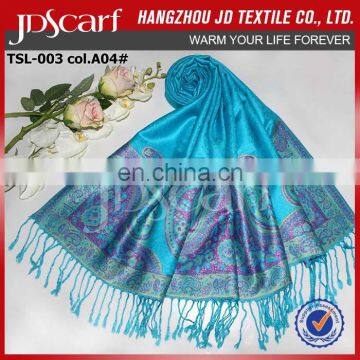 China manufacturer new design fashion pashmina shoulder scarf wrap