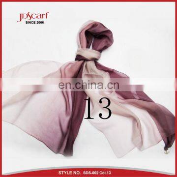 Classic plain china scarf kontty silk scarf production scarf