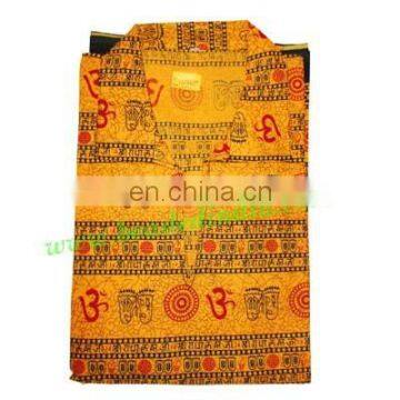 Full Sleeve Short Yoga Kurta in Cotton, Size : Chest 110 x Height 69 x Sleeve 57 Centimeters. photo-4