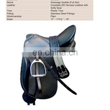 New Wholesale Price Hot Black Classic Horse Jumping Saddle