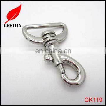 Good quality zinc alloy 30mm bag swivel snap hook