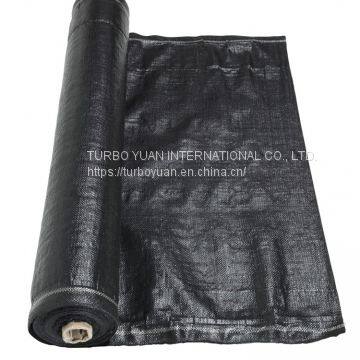 pp Woven Weed Control Blanket Mesh Geotextile Weed Control Mat photo-5