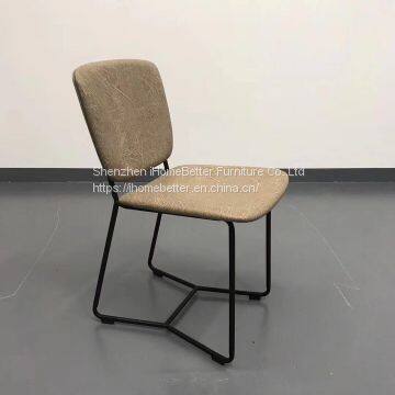 Modern style simple backrest chair creative chair cafe restaurant chairs