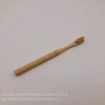 Travel Toothbrush,Made of Bamboo,19 cm Long photo-2