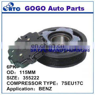 High quality air conditioning compressor 7SEU17C clutch compressor magnetic clutch for MERCEDES B ENZ
