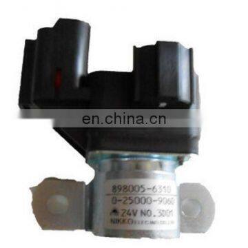 Genuine ZX240 898005-6310 24v starter relay